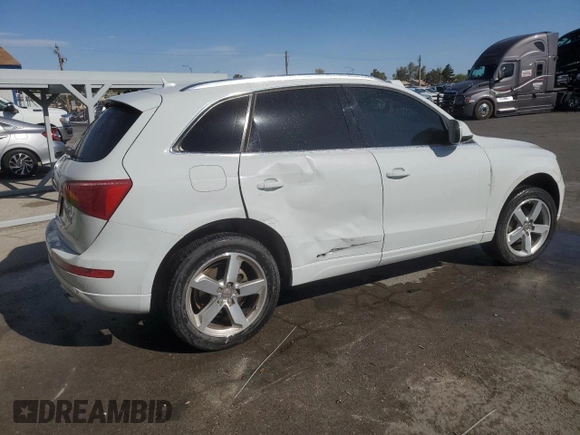 2012 Audi Q5 Premium Plus with VIN WA1LFAFP8CA035397, listed as a Copart auction lot 54115825 with 105,058 mi miles and Clean title. Bid and sale history available at DreamBid. Image 3.