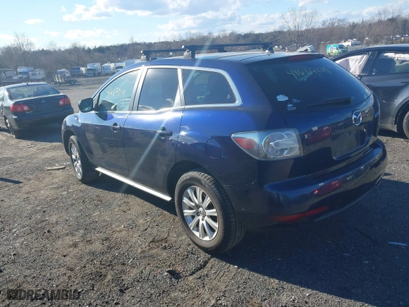 2010 Mazda CX-7 SV with VIN JM3ER2W57A0345450, listed as a IAAI auction lot 41667219 with 166,860 mi miles. Bid and sale history available at carsss.com. Image 3.
