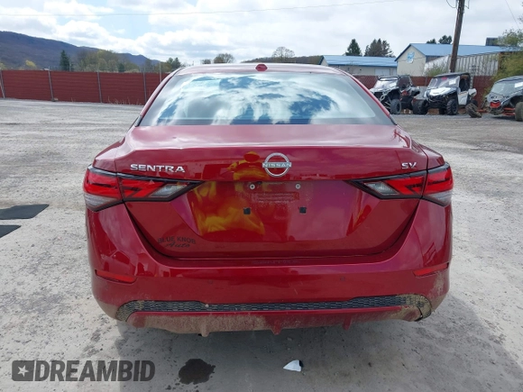 2024 Nissan Sentra SV with VIN 3N1AB8CV5RY206053, listed as a IAAI auction lot 41961946 with 10,133 mi miles and . Bid and sale history available at DreamBid. Image 16.