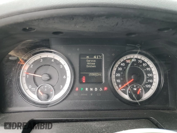 2019 Ram 1500 Classic Tradesman with VIN 1C6RR6FT5KS745309, listed as a Copart auction lot 89383885 with 159,952 mi miles and Salvage Title. Bid and sale history available at carsss.com. Image 9.