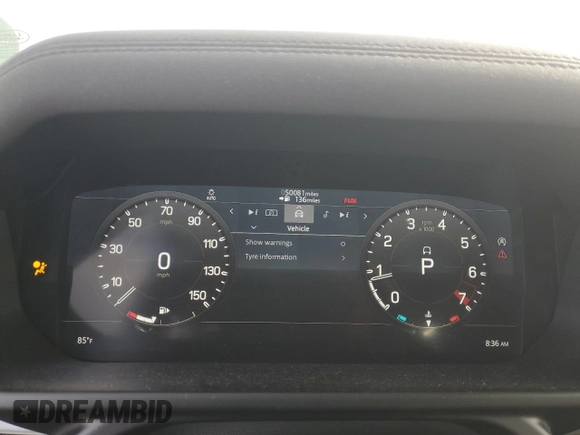 2020 Land Rover Defender HSE with VIN SALE1EEU2L2004757, listed as a Copart auction lot 59279455 with 50,081 mi miles and Salvage title. Bid and sale history available at DreamBid. Image 9.