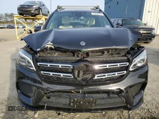 2017 Mercedes-Benz GLS 550 with VIN 4JGDF7DE6HA950752, listed as a Copart auction lot 45538075 with 115,924 mi miles and Salvage title. Bid and sale history available at DreamBid. Image 5.