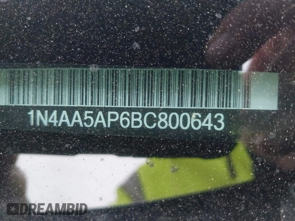 2011 Nissan Maxima SV с VIN 1N4AA5AP6BC800643, выставлен на аукционе IAAI как лот 41746089 с пробегом 163 582 миль миль и . История ставок и продаж доступна на DreamBid. Изображение 17.