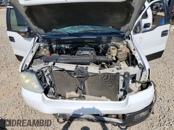 2005 Ford F-150 XLT with VIN 1FTPW14535FA80553, listed as a Copart auction lot 59230285 with 242,408 mi miles and Salvage title. Bid and sale history available at DreamBid. Image 11.