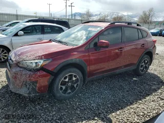 2018 Subaru Crosstrek Premium with VIN JF2GTABC5JG322663, listed as a Copart auction lot 51327855 with 60,808 mi miles and Salvage Title. Bid and sale history available at carsss.com. Image 1.