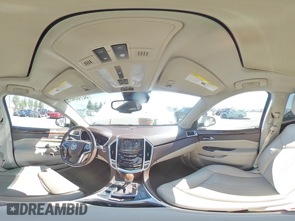 2015 Cadillac SRX Luxury Collection with VIN 3GYFNBE34FS555989, listed as a Copart auction lot 52765485 with 93,988 mi miles and Salvage Title. Bid and sale history available at DreamBid. Image 14.