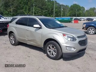 2016 Chevrolet Equinox LT z VIN 2GNALCEK9G1108565, wystawiony jako IAAI lot #42178158 z przebiegiem 148 000 mil mil oraz . Historia ofert i sprzedaży dostępna na DreamBid. Obrazek 1.