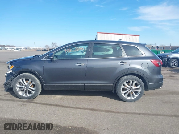 2013 Mazda CX-9 Grand Touring with VIN JM3TB3DA0D0412833, listed as a IAAI auction lot 41876447 with 173,830 mi miles and . Bid and sale history available at carsss.com. Image 14.