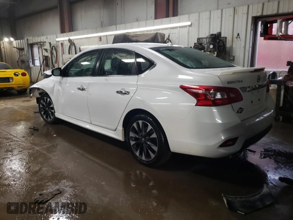2017 Nissan Sentra SR with VIN 3N1AB7AP4HY221429, listed as a Copart auction lot 47360555 with 42,369 mi miles and Salvage Title. Bid and sale history available at DreamBid. Image 2.