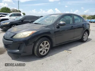 2013 Mazda 3 i SV with VIN JM1BL1TF2D1845308, listed as a Copart auction lot 58574495 with 127,558 mi miles and Non repairable. Bid and sale history available at DreamBid. Image 1.