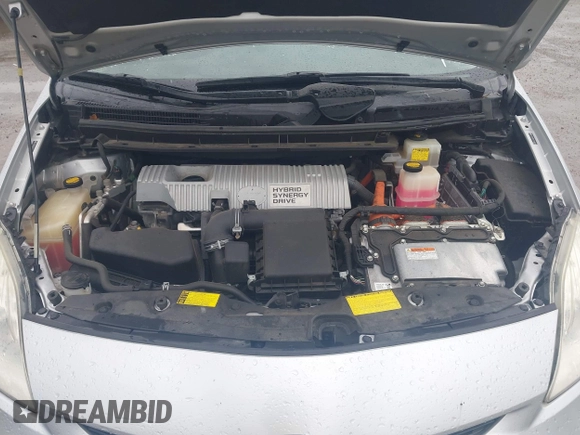 2012 Toyota Prius One with VIN JTDKN3DU6C5444029, listed as a IAAI auction lot 41895206 with 162,843 mi miles. Bid and sale history available at carsss.com. Image 10.