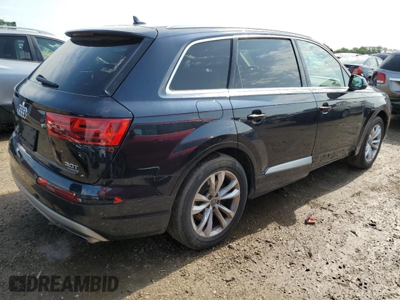 2017 Audi Q7 Premium Plus with VIN WA1LAAF79HD034568, listed as a Copart auction lot 61432345 with 131,926 mi miles and Clean title. Bid and sale history available at DreamBid. Image 3.