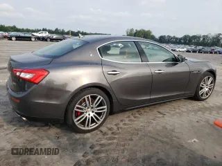 2016 Maserati Ghibli S Q4 with VIN ZAM57RTA1G1170667, listed as a Copart auction lot 62752763 with 68,224 mi miles. Bid and sale history available at carsss.com. Image 3.