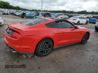 2018 Ford Mustang GT z VIN 1FA6P8CF6J5128497, wystawiony jako Copart lot #55982685 z przebiegiem Nie podano mil oraz Szkoda całkowita • Salvage title. Historia ofert i sprzedaży dostępna na DreamBid. Obrazek 3.
