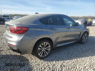 2016 BMW X6 xDrive50i with VIN 5UXKU6C57G0R33958, listed as a Copart auction lot 49774065 with 124,226 mi miles and Salvage Title. Bid and sale history available at carsss.com. Image 3.