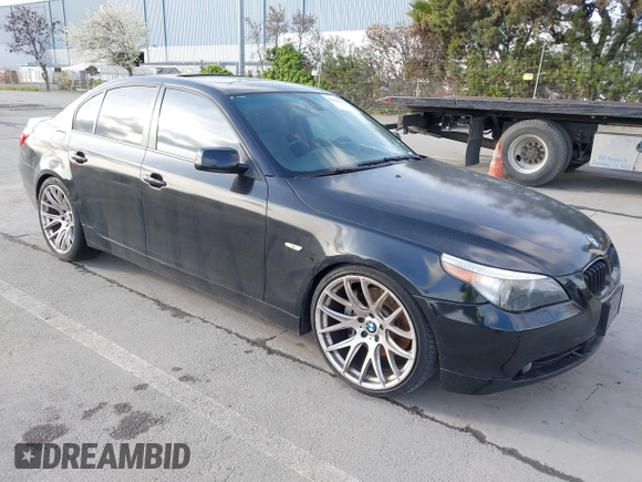 2007 BMW 5 Series 550i with VIN WBANB53587CP05848, listed as a IAAI auction lot 41829797 with 100,639 mi miles and . Bid and sale history available at DreamBid. Image 1.
