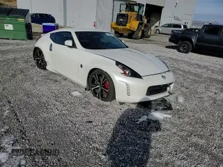 2018 Nissan 370Z Touring with VIN JN1AZ4EH0JM572392, listed as a Copart auction lot 85166214 with 44,355 mi miles and Salvage Title. Bid and sale history available at DreamBid. Image 11.