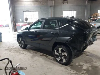 2024 Hyundai Kona Limited with VIN KM8HECA35RU097714, listed as a IAAI auction lot 40592804 with 6,971 mi miles. Bid and sale history available at carsss.com. Image 3.