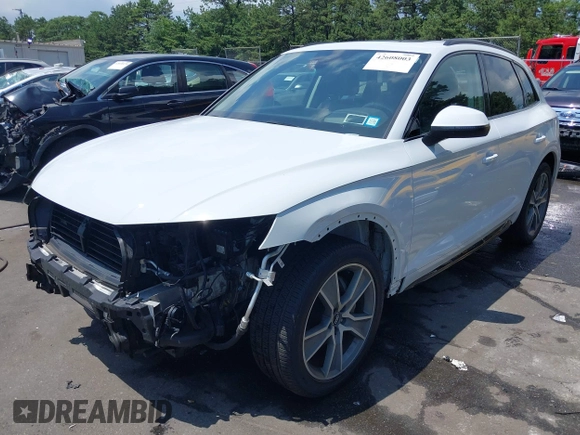 2019 Audi Q5 Prestige with VIN WA1CNAFY2K2056847, listed as a IAAI auction lot 42608003 with 55,691 mi miles and . Bid and sale history available at DreamBid. Image 19.
