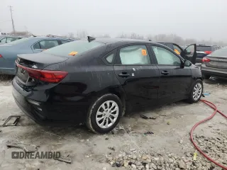 2021 Kia Forte LXS with VIN 3KPF24AD0ME401770, listed as a Copart auction lot 47058165 with 114,050 mi miles and Non Repairable. Bid and sale history available at carsss.com. Image 3.