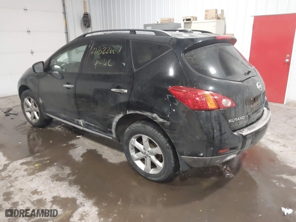 2010 Nissan Murano SL with VIN JN8AZ1MW7AW102476, listed as a IAAI auction lot 41322667 with 0 mi miles. Bid and sale history available at carsss.com. Image 3.