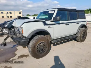 2021 Ford Bronco with VIN 1FMDE5BHXMLA97789, listed as a Copart auction lot 59548025 with 93,959 mi miles and Salvage title. Bid and sale history available at DreamBid. Image 1.