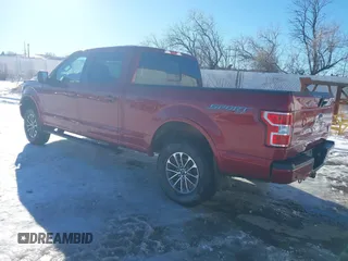 2018 Ford F-150 XL with VIN 1FTFW1EG3JKG07472, listed as a IAAI auction lot 41252582 with 138,106 mi miles and . Bid and sale history available at carsss.com. Image 3.