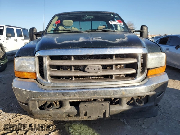2001 Ford Super Duty F-250 XL with VIN 1FTNX20F91EC66932, listed as a Copart auction lot 83177154 with 258,347 mi miles and Salvage Title. Bid and sale history available at carsss.com. Image 5.