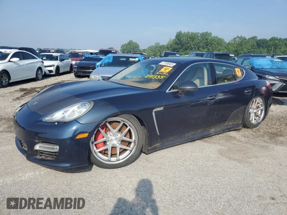 2010 Porsche Panamera Turbo with VIN WP0AC2A77AL091335, listed as a Copart auction lot 57105045 with 139,769 mi miles and Clean title. Bid and sale history available at DreamBid. Image 1.