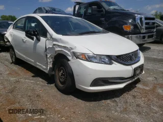 2015 Honda Civic LX with VIN 2HGFB2F54FH560189, listed as a Copart auction lot 57337515 with 68,531 mi miles and Salvage title. Bid and sale history available at DreamBid. Image 4.