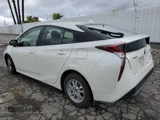 2016 Toyota Prius Four with VIN JTDKARFUXG3527248, listed as a Copart auction lot 48597015 with 100,386 mi miles and Salvage Title. Bid and sale history available at carsss.com. Image 2.