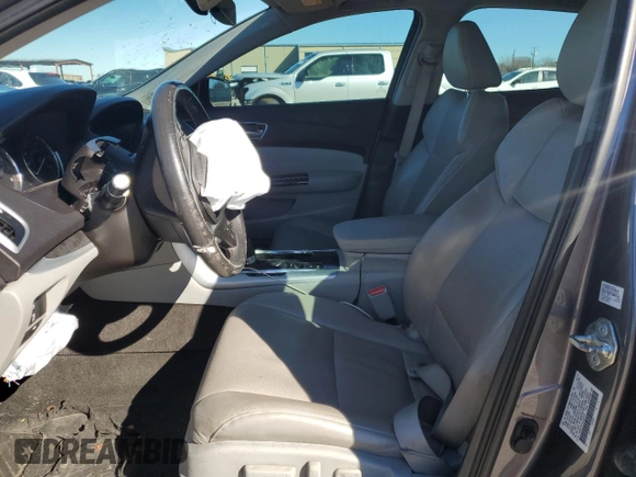 2018 Acura TLX w/Technology Pkg with VIN 19UUB1F57JA005679, listed as a Copart auction lot 87848785 with 0 mi miles and Salvage Title. Bid and sale history available at carsss.com. Image 7.