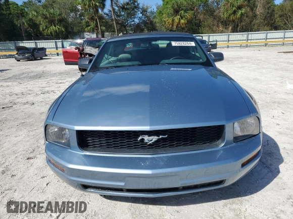 2006 Ford Mustang Standard with VIN 1ZVFT84N065224870, listed as a Copart auction lot 75928284 with 102,083 mi miles and Salvage Title. Bid and sale history available at carsss.com. Image 5.
