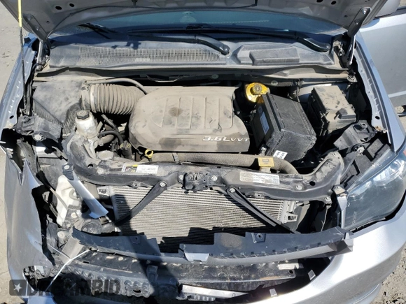 2019 Dodge Grand Caravan GT with VIN 2C4RDGEG2KR518937, listed as a Copart auction lot 55602075 with 80,881 mi miles and Salvage Title. Bid and sale history available at DreamBid. Image 12.