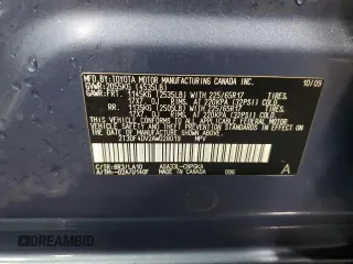 2010 Toyota RAV4 Limited with VIN 2T3DF4DV2AW028019, listed as a Copart auction lot 60052535 with 123,243 mi miles and Salvage title. Bid and sale history available at DreamBid. Image 13.