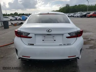 2015 Lexus RC 350 with VIN JTHSE5BC9F5000457, listed as a Copart auction lot 51968995 with 105,413 mi miles and Salvage Title. Bid and sale history available at carsss.com. Image 6.