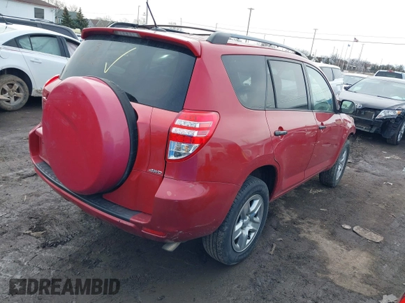 2010 Toyota RAV4 with VIN 2T3JF4DV8AW035625, listed as a IAAI auction lot 41784306 with 173,432 mi miles. Bid and sale history available at carsss.com. Image 4.