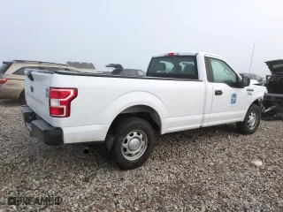 2019 Ford F-150 XL with VIN 1FTMF1CB9KKF27822, listed as a Copart auction lot 82123714 with 103,959 mi miles and Salvage Title. Bid and sale history available at carsss.com. Image 3.