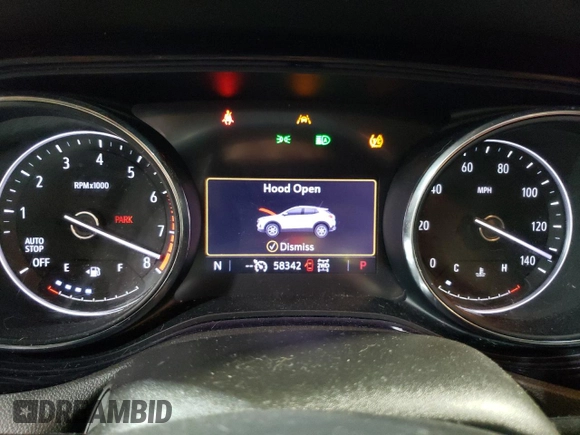 2020 Buick Encore GX Select с VIN KL4MMESL8LB113756, выставлен на аукционе Copart как лот 52450715 с пробегом 58 342 миль миль и Списание • Salvage title. История ставок и продаж доступна на DreamBid. Изображение 9.