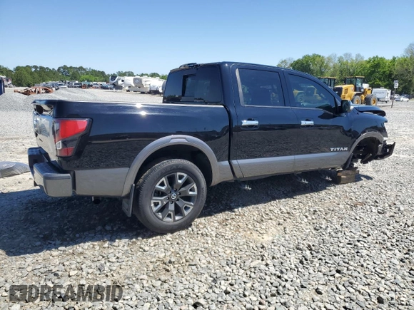 2021 Nissan Titan SV с VIN 1N6AA1EF7MN522103, выставлен на аукционе Copart как лот 53294235 с пробегом 54 540 миль миль и Списание • Salvage title. История ставок и продаж доступна на DreamBid. Изображение 3.