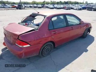 2006 Mitsubishi Lancer ES with VIN JA3AJ26E26U021531, listed as a IAAI auction lot 41796667 with 1 mi miles. Bid and sale history available at carsss.com. Image 4.