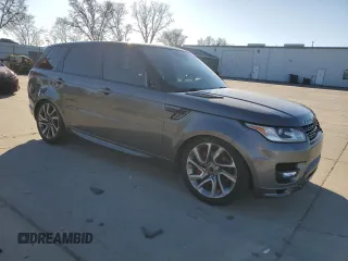 2015 Land Rover Range Rover Sport Autobiography with VIN SALWV2TF2FA511051, listed as a Copart auction lot 41895265 with Not provided miles and Salvage title. Bid and sale history available at DreamBid. Image 4.
