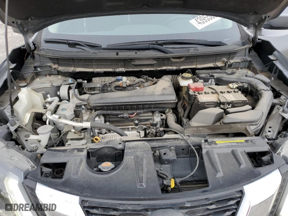 2020 Nissan Rogue S with VIN JN8AT2MT2LW004035, listed as a Copart auction lot 43955885 with 34,786 mi miles and Salvage Title. Bid and sale history available at carsss.com. Image 13.