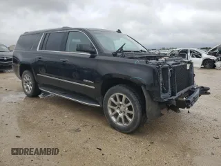 2017 GMC Yukon XL Denali with VIN 1GKS2HKJ3HR390983, listed as a Copart auction lot 68530834 with 160,214 mi miles and Salvage Title. Bid and sale history available at carsss.com. Image 4.