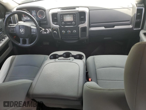 2018 Ram 1500 SLT with VIN 1C6RR6GG2JS114520, listed as a Copart auction lot 58843675 with 122,112 mi miles and Salvage title. Bid and sale history available at DreamBid. Image 8.