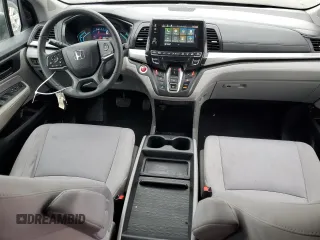 2020 Honda Odyssey EX with VIN 5FNRL6H56LB017408, listed as a Copart auction lot 44241645 with 75,520 mi miles and Salvage Title. Bid and sale history available at DreamBid. Image 8.