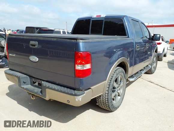 2006 Ford F-150 XLT with VIN 1FTPW12546KB28234, listed as a IAAI auction lot 42182065 with Not Provided miles. Bid and sale history available at carsss.com. Image 4.