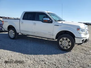 2014 Ford F-150 XL with VIN 1FTFW1ET8EFC48048, listed as a Copart auction lot 48518695 with 180,236 mi miles and Salvage Title. Bid and sale history available at carsss.com. Image 4.