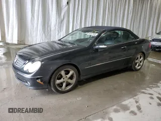 2005 Mercedes-Benz CLK-Class 3.2L with VIN WDBTK65GX5T053146, listed as a Copart auction lot 53357484 with 113,440 mi miles and Salvage Title. Bid and sale history available at carsss.com. Image 1.