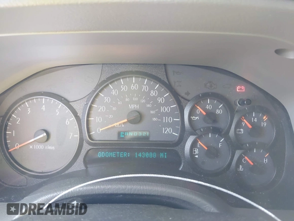2004 Isuzu Ascender S с VIN 4NUES16S446701906, выставлен на аукционе IAAI как лот 41905135 с пробегом 143 088 миль миль и . История ставок и продаж доступна на DreamBid. Изображение 7.